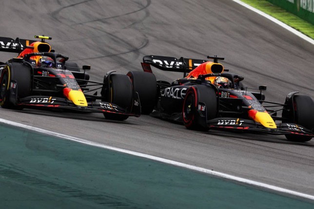Машины RB18 на трассе, фото XPB