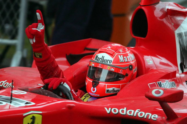 Михаэль Шумахер за рулём Ferrari, 2006 год, фото XPB