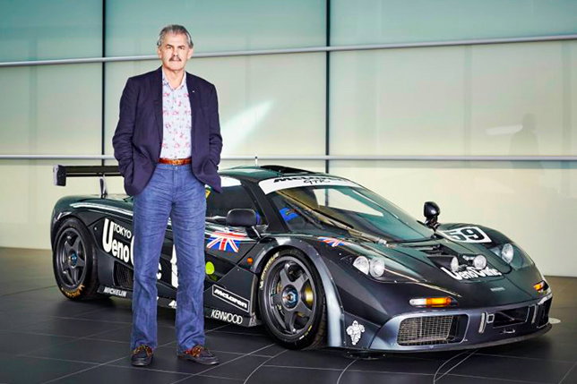 Гордон Марри и McLaren F1 GTR Le Mans 
