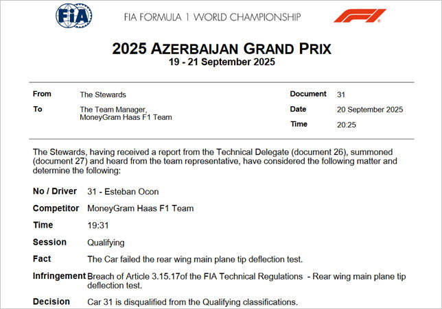 Документ FIA