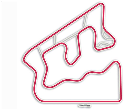 Конфигурация Grand Prix трассы Pradera Verde