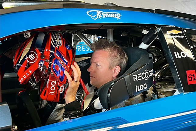 Кими Райкконен за рулём Chevrolet Camaro №91, фото пресс-службы Trackhouse Racing