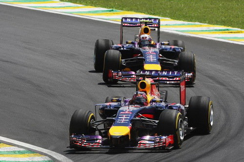 Гран При Бразилии. Гонщики Red Bull Racing