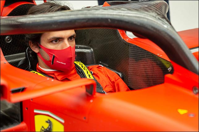 Карлос Сайнс в Маранелло. Фото: пресс-служба Ferrari