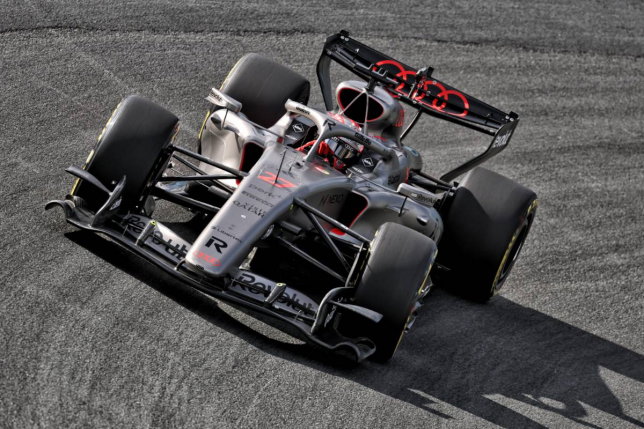 Нико Хюлкенберг за рулём Audi R26 на трассе в Зандфорте, фото XPB