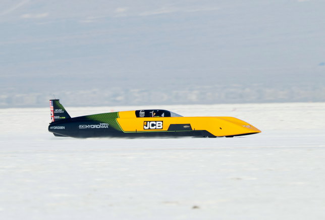 Рекордный автомобиль Hydromax во время рекордного заезда, фото пресс-службы FIA