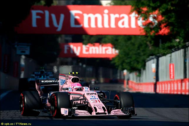 Серхио Перес. Force India