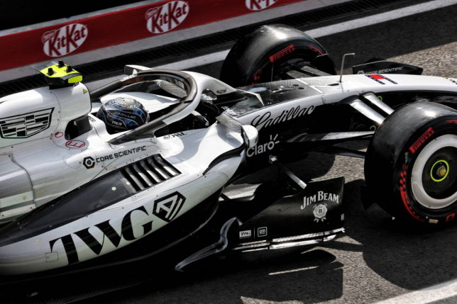 Машина Cadillac F1 на Хунгароринге, фото XPB