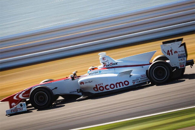 Стоффель Вандорн за рулём машины Super Formula