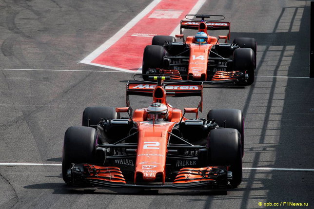 Гран При Бельгии. Гонщики McLaren