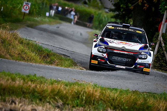Йос Ферстаппен на трассе Ралли Ипр, фото пресс-службы Citroen Racing