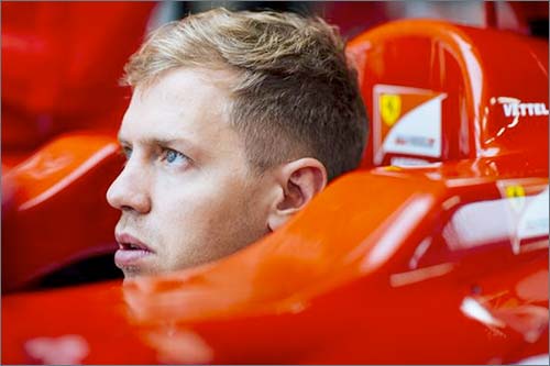 Себастьян Феттель в Ferrari