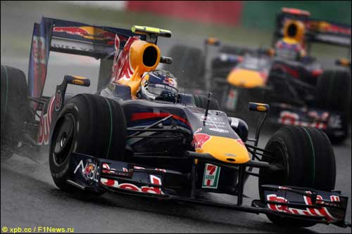 Гонщики Red Bull на трассе в Сузуке