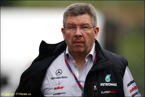 Руководитель Mercedes GP Росс Браун
