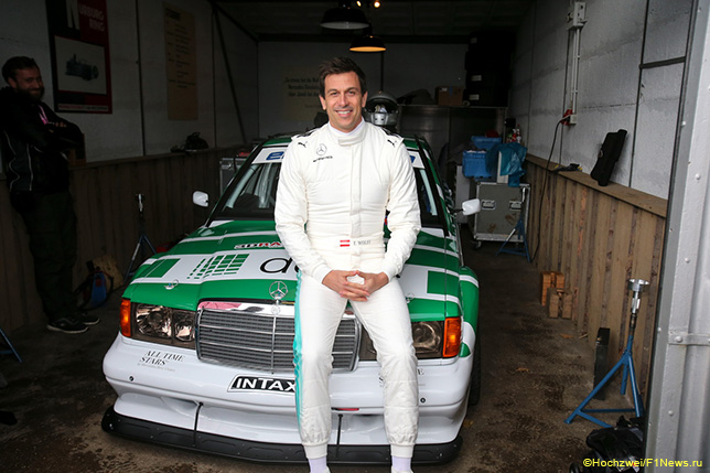 Тото Вольфф у Mercedes 190 Evo 2 DTM