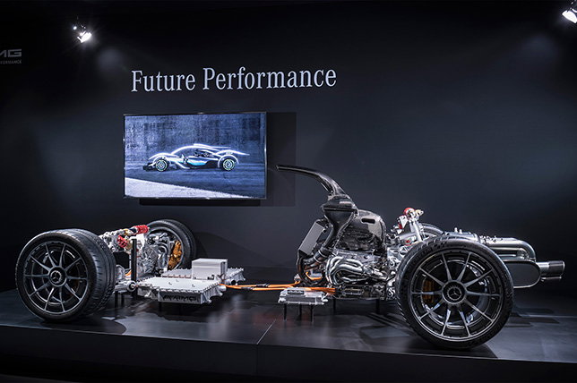 Макет силовой устаровки Porject One, фото Mercedes